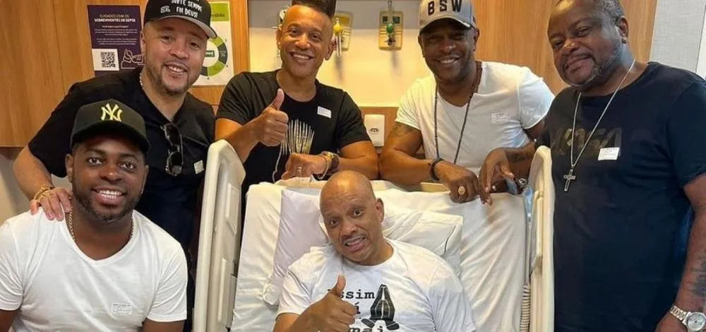 Herdeiros de Anderson Leonardo querem proibir Molejo de usar o nome da banda