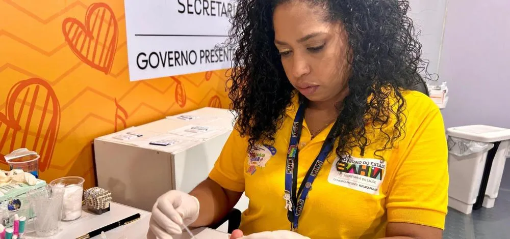 Sesab realiza mais de 2 mil testes de ISTs no primeiro fim de semana do São João da Bahia