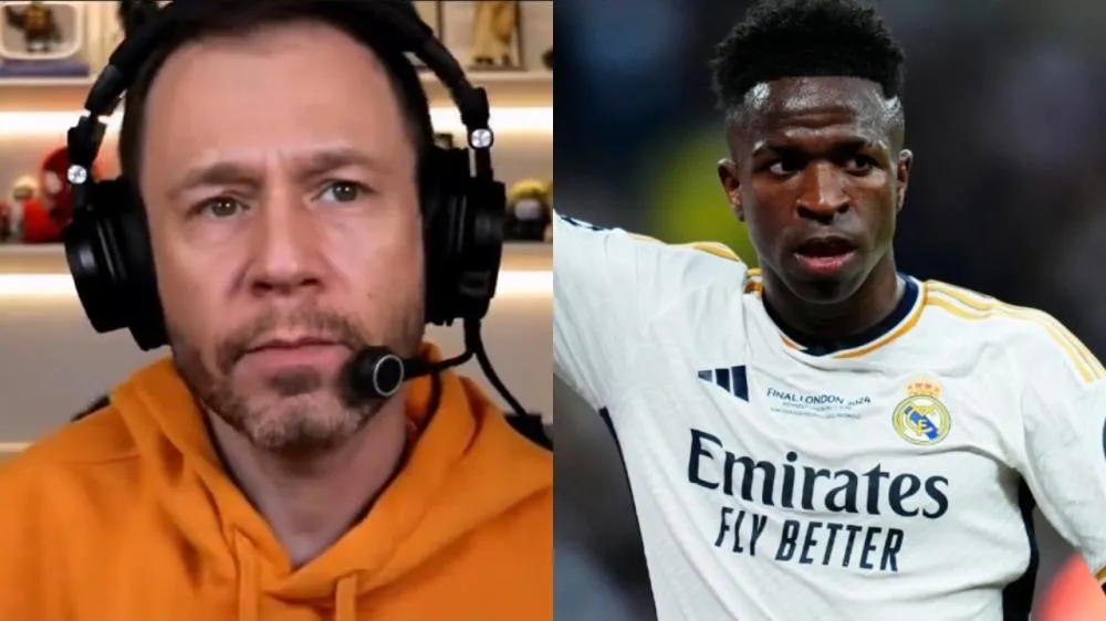 Vini Jr. dispara contra Tiago Leifert e rebate jornalista após comentário