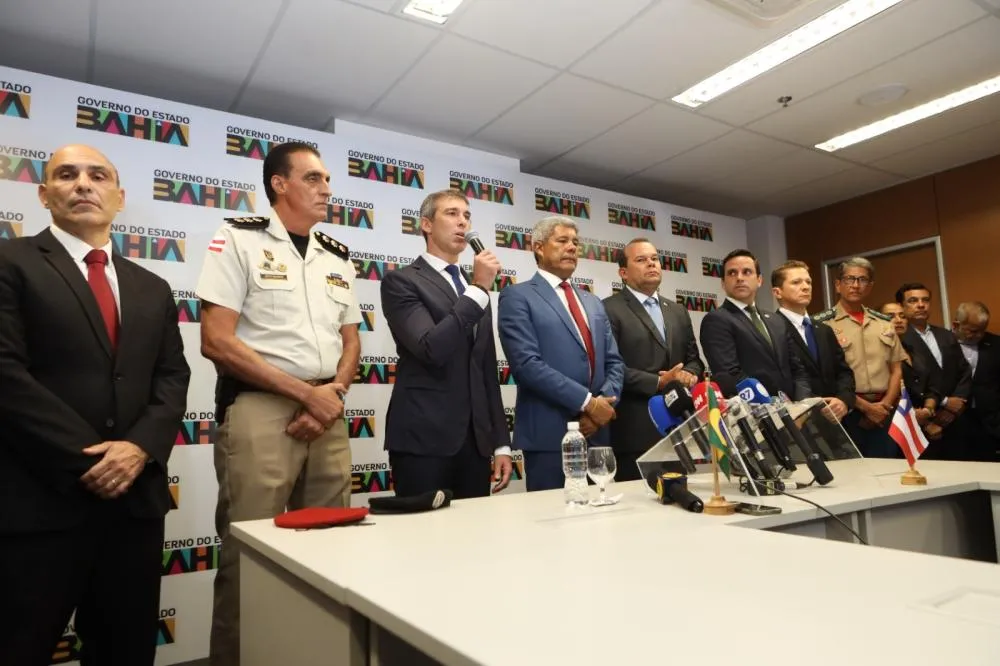 Governador Jerônimo Rodrigues anuncia mudanças na cúpula da Segurança Pública