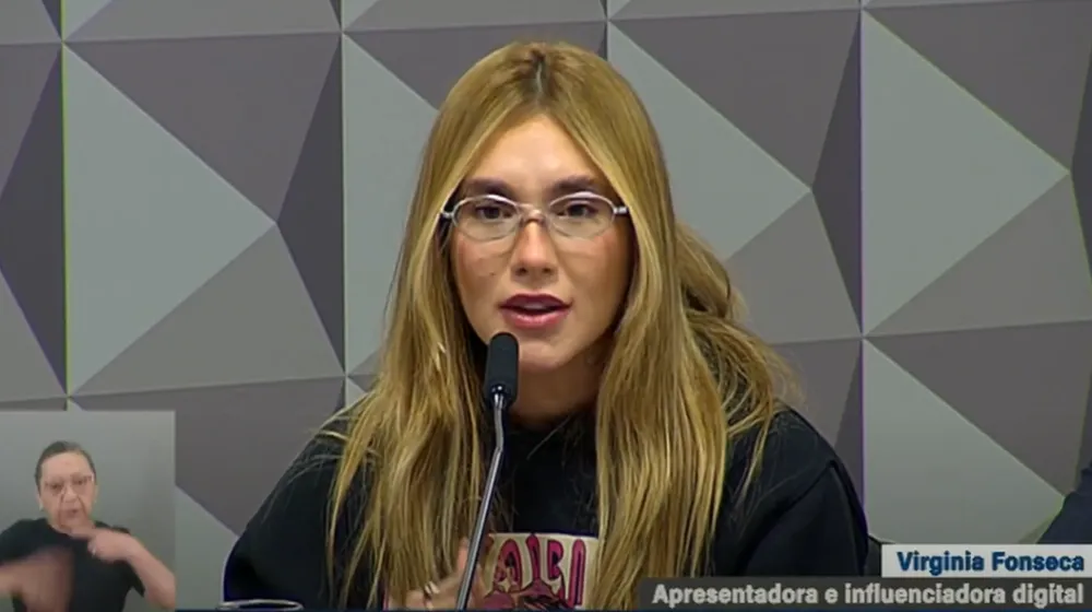 Defesa de Virginia Fonseca contesta pedido de indiciamento pela CPI das Bets