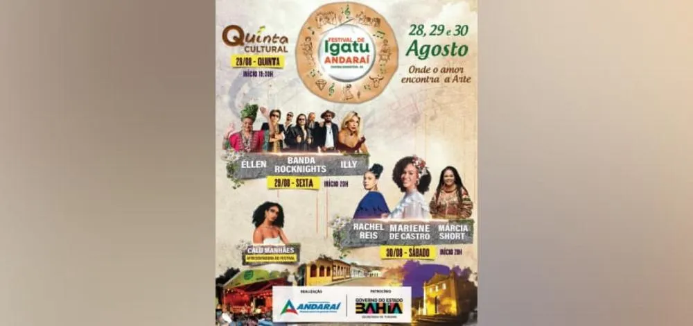 Festival de Igatu leva música e arte à Chapada Diamantina