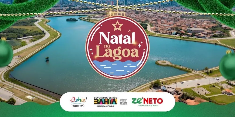 Natal na Lagoa movimenta o domingo com programação gratuita para toda a família