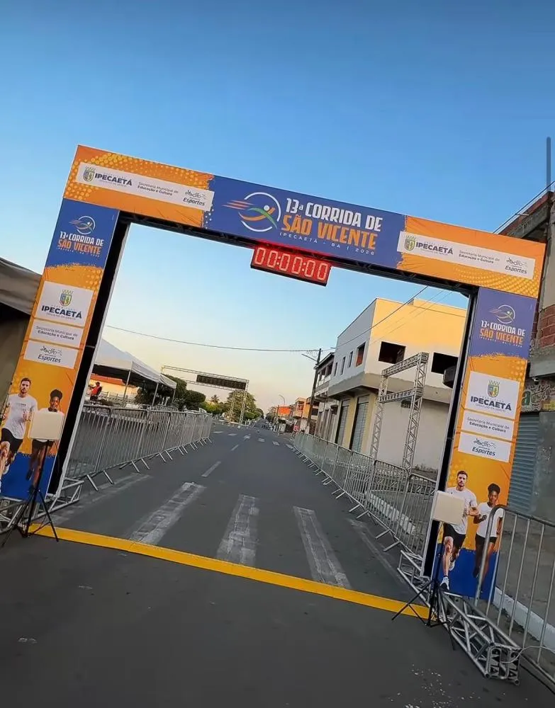 13ª Corrida de São Vicente reúne atletas com espírito de superação e união em Ipecaetá