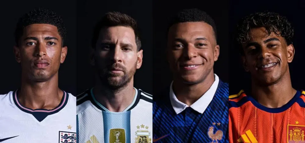 Semifinais da Copa reúnem quatro seleções campeãs mundiais pela primeira vez após 36 anos
