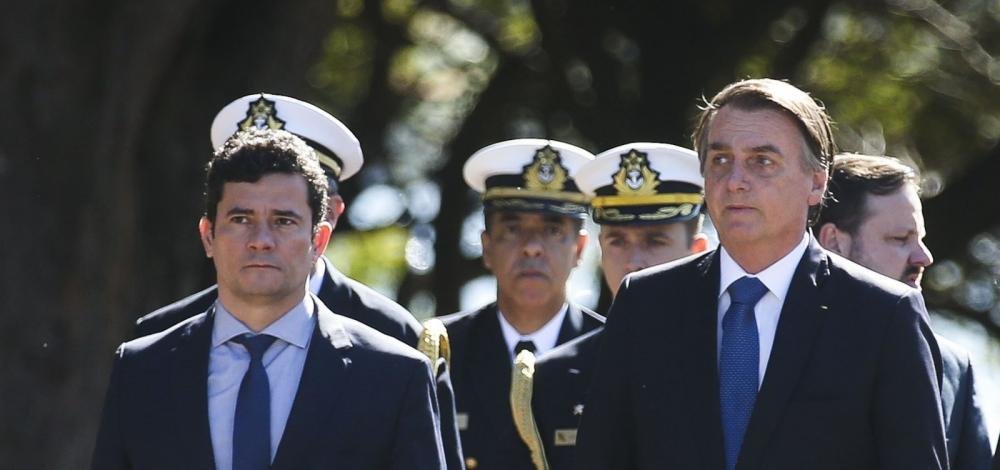 Moro pode ser candidato a vice na chapa de Bolsonaro em 2022