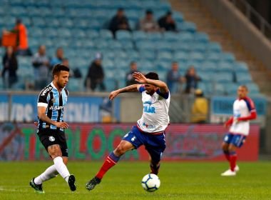 Bahia arranca empate com o Grêmio no 1º jogo das quartas da Copa do Brasil