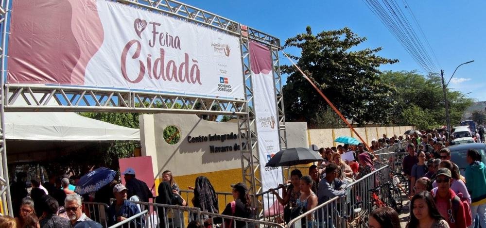 Vitória da Conquista: Feira Cidadã oferece serviços de saúde e cidadania