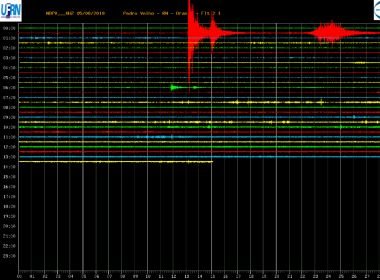 Tremor de terra é registrado na costa do Nordeste