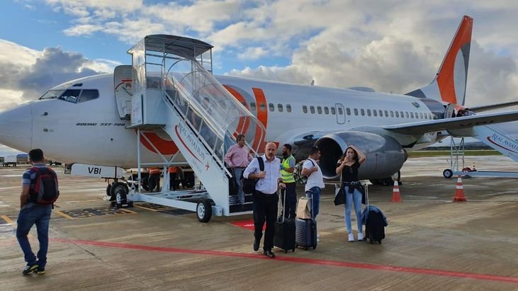 Bahia amplia malha aérea com voo da Gol entre Guarulhos e Vitória da Coquista