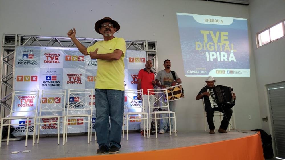 TVE Bahia inaugura sinal digital no município de Ipirá