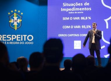 CBF anuncia liberação de imagens durante revisão do VAR na TV