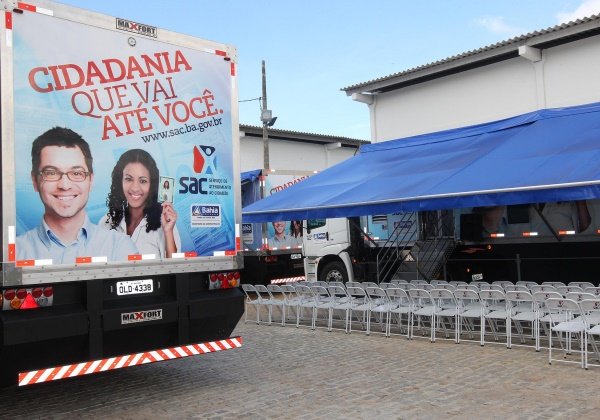 SAC móvel leva atendimento para os municípios baianos