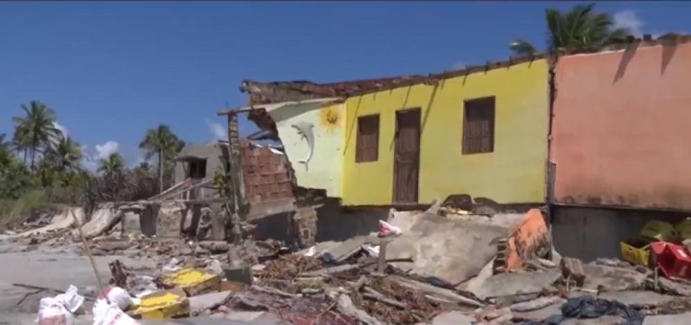 Prefeitura de Ilhéus decreta situação de emergência após avanço do mar