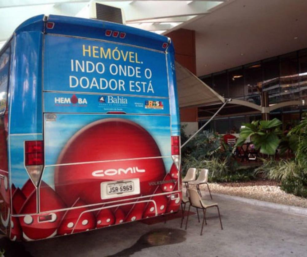 Hemóvel atende em três pontos da capital e em Feira de Santana