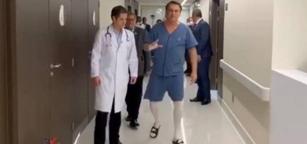 Bolsonaro apresenta melhora contínua após cirurgia, diz boletim