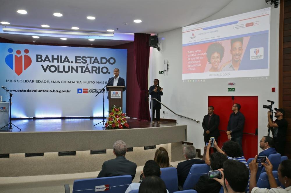 Lançada plataforma digital de incentivo ao voluntariado na Bahia