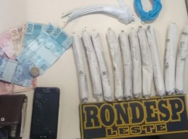 Santo Estevão: PM prende 2 acusados e apreende explosivos