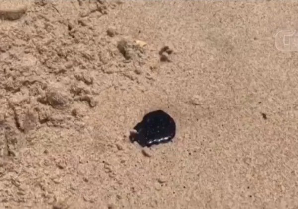 Óleo que atinge litoral nordestino chega à praia de Piatã