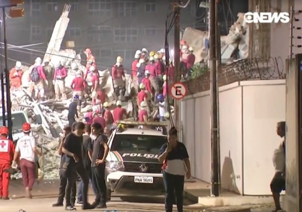 Desabamento em Fortaleza: bombeiros confirmam terceira morte