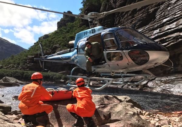 Bombeiros resgatam turistas perdidos em trilha na região da Chapada Diamantina