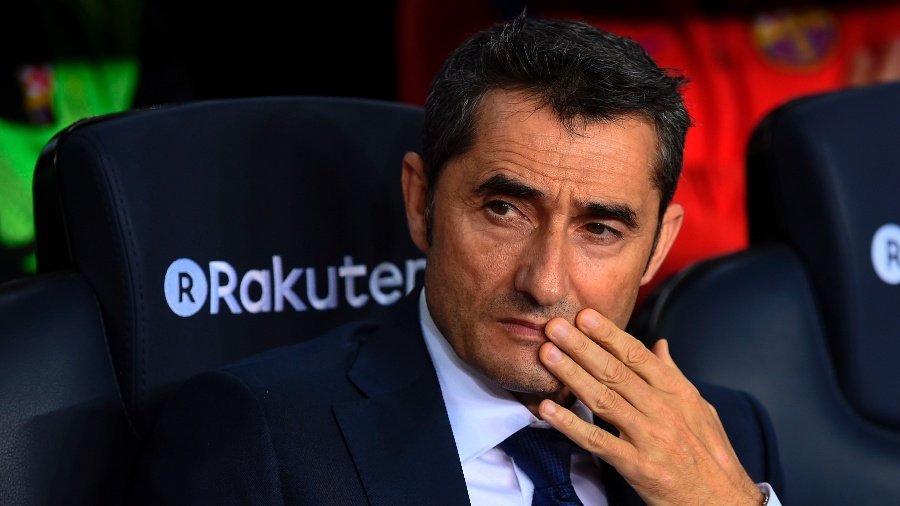 Ernesto Valverde minimiza novo tropeço do Barcelona: 