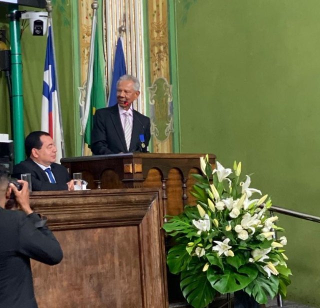 Câmara Municipal de Salvador homenageia empresário Edson Piaggio