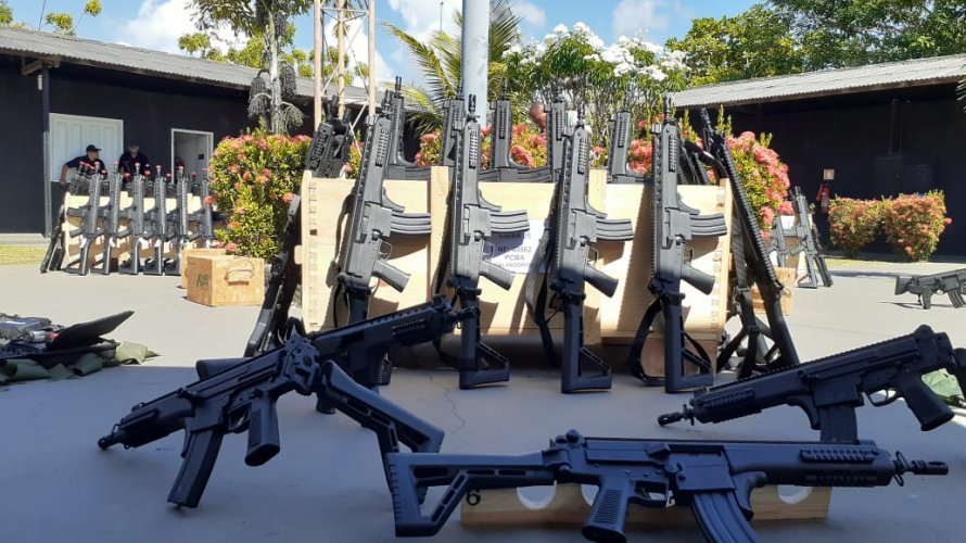 Polícia Civil da Bahia recebe 200 novos fuzis e espingardas; investimento é de mais de R$ 1 milhão