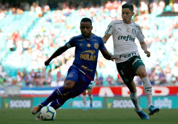 Bahia empata com Palmeiras na Arena Fonte Nova