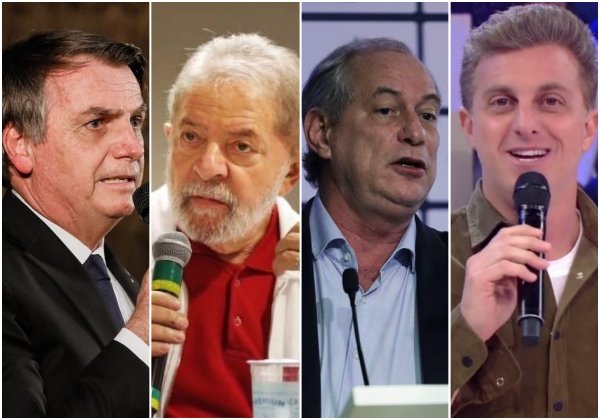 Bolsonaro lidera pesquisa com 32%, Lula tem 29%; Ciro e Luciano Huck empatam com 9%