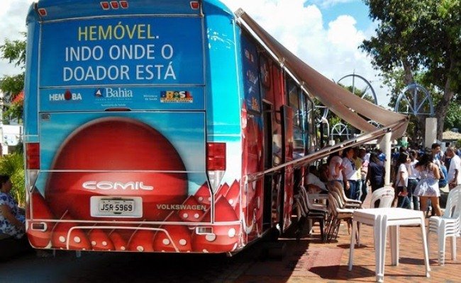 Hemoba faz campanhas para manter o estoque no verão