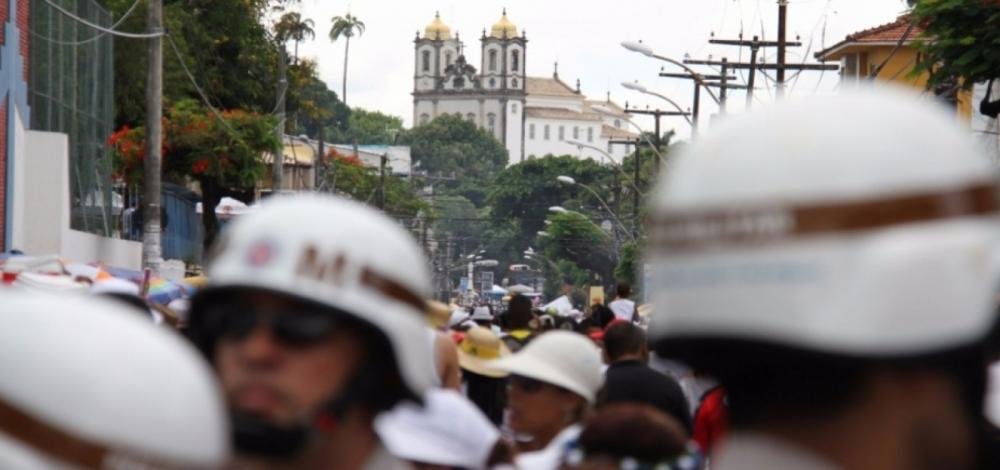 Esquema de segurança da Lavagem do Bonfim contará com 2 mil policiais e bombeiros