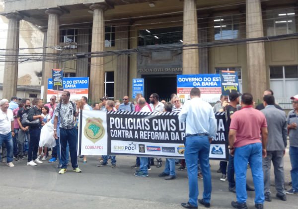 Policiais civis e penais prometem cruzar os braços a partir de segunda (27)