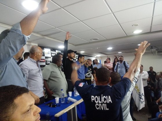 Polícias Penal e Civil decidem suspender atividades na sexta-feira (7)