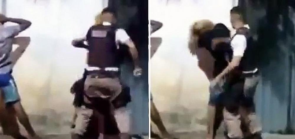 PM adota vídeo de agressão a adolescente como exemplo de conduta inadequada