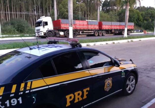 PRF retirou de circulação mais de 8 mil toneladas de excesso de peso das rodovias federais
