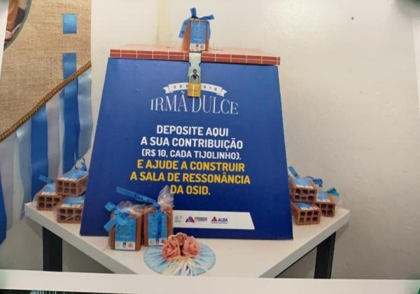 Alba arrecada R$ 10 mil para Obras Sociais Irmã Dulce