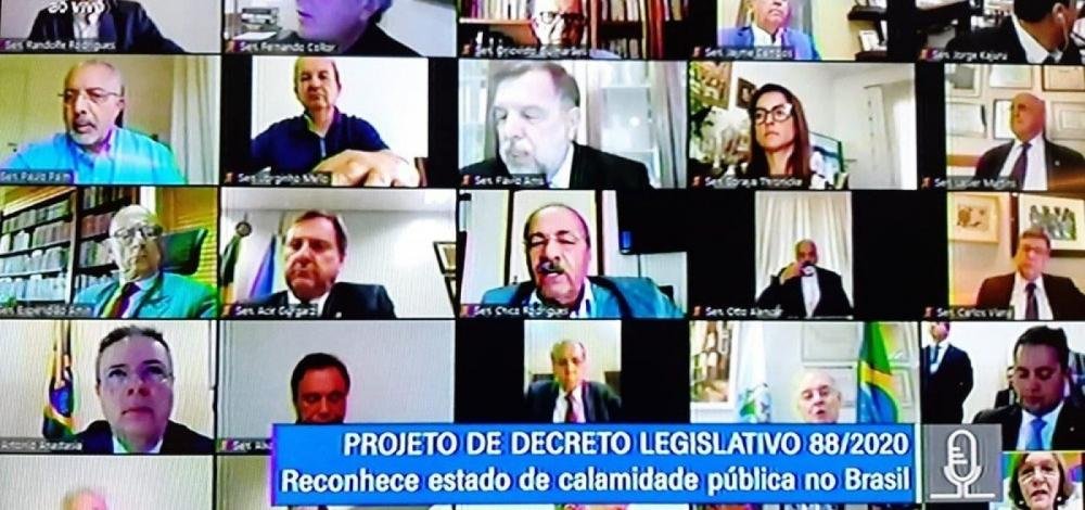 Coronavírus: Senado aprova estado de calamidade pública