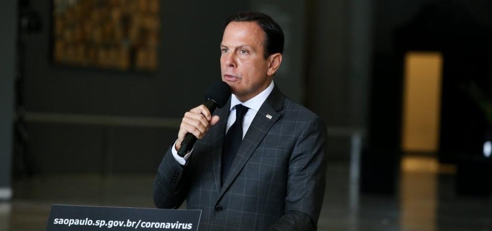 Exame de João Doria para coronavírus dá negativo