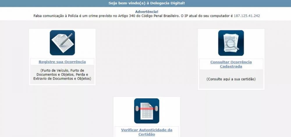 Coronavírus: Polícia Civil da BA recomenda que boletins de ocorrência sejam feitos pela internet