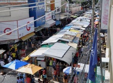 Decreto vaza e comércio de Feira segue fechado até 5 de abril 