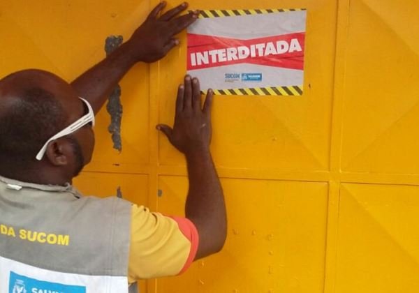 Prefeitura interdita 28 estabelecimentos no fim de semana