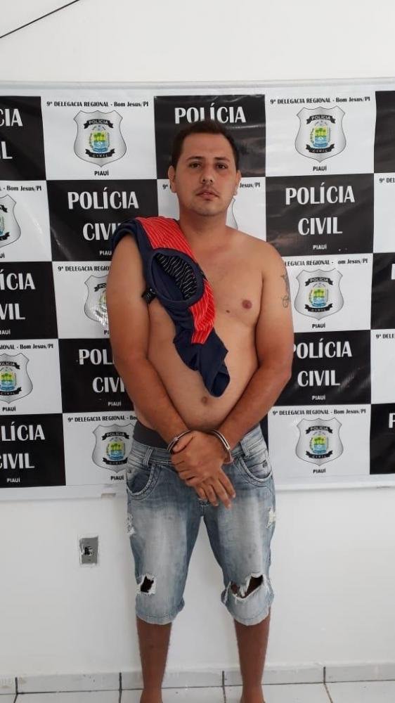 Polícia Civil de Bom Jesus prende o maior traficante de Redenção do Gurguéia