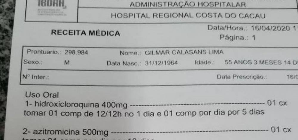 Sesab abre sindicância para apurar liberação de hidroxicloroquina a médico que morreu com Covid-19