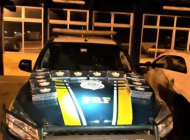 PRF-BA apreende Carva de cocaína avaliada em R$ 450 mil 