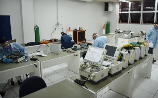 Covid-19: Senai Cimatec já reparou mais de 100 respiradores mecânicos