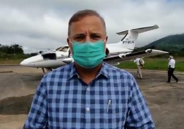 Secretário de Saúde visita cidades baianas e acompanha ações contra o coronavírus