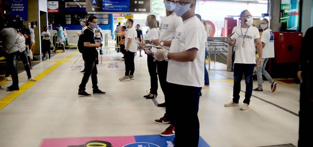 Prefeitura de Salvador inicia distribuição de 15 mil máscaras em regiões de Salvador