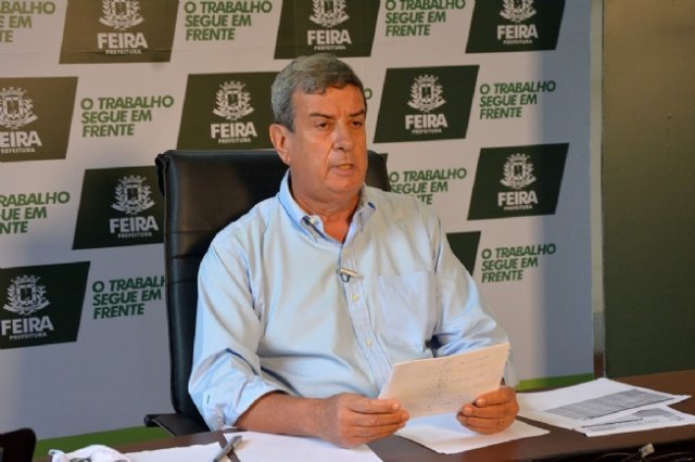 Prefeito de Feira decide prorrogar decreto de fechamento do comércio até 8 de junho
