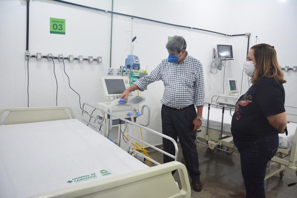 Covid-19: Hospital de Campanha de Feira de Santana está funcionando